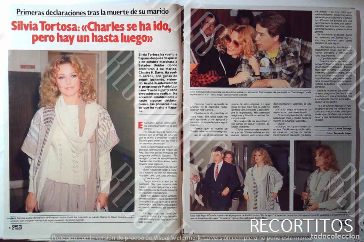 Cine: SILVIA TORTOSA MUERTE DE CHARLES VIUDA