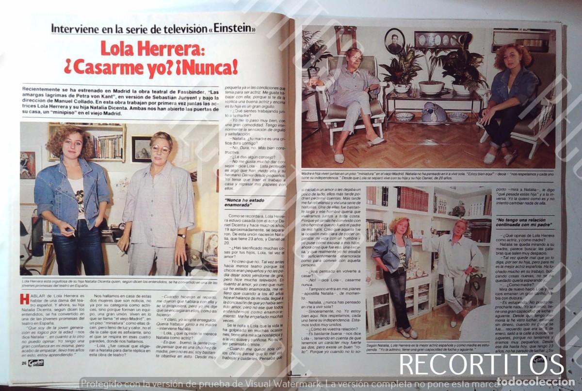 Cine: LOLA HERRERA Y SU HIJA