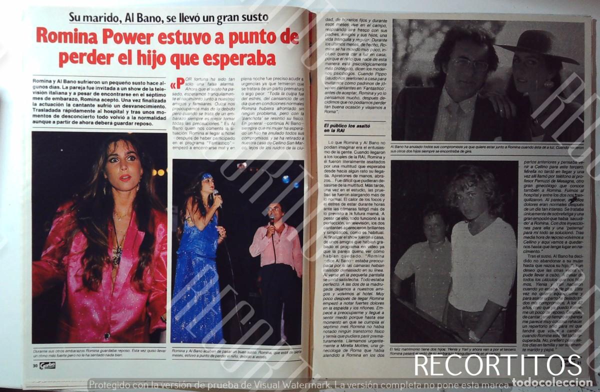 Cine: ROMINA POWER AL BANO ILENIA CARESI CARESSI