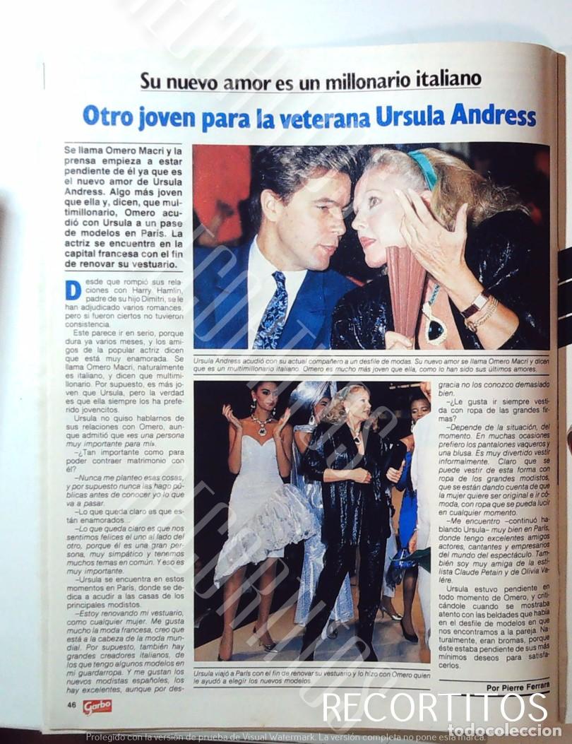 Cine: ursula andress OMERO MACRI