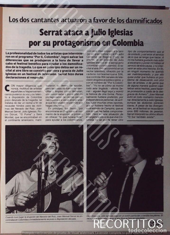 Cine: JOAN MANUEL SERRAT JULIO IGLESIAS