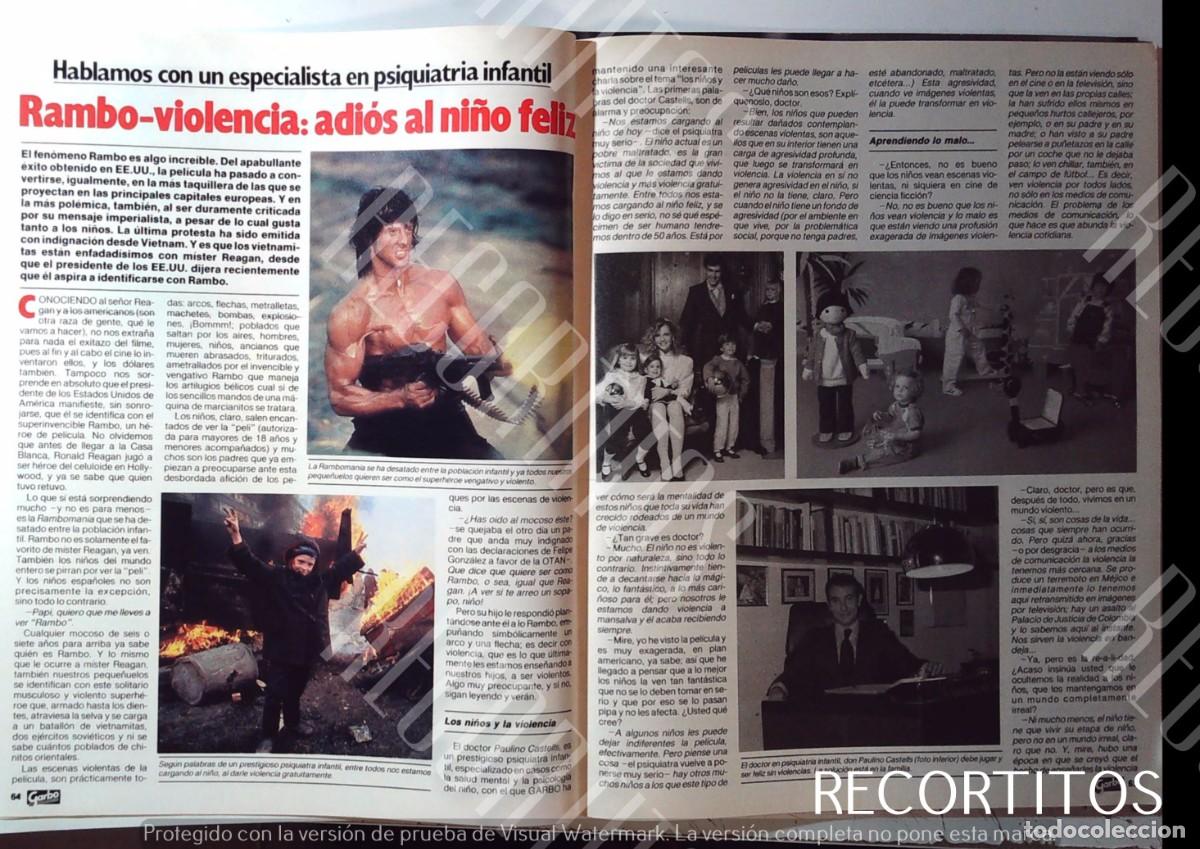 Cinema: arnold schwarzenegger TERMINATOR SYLVESTER STALLONE RAMBO ADIOS AL NI&Ntilde;O FELIZ