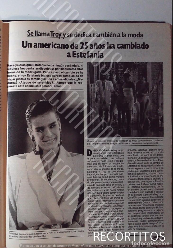 Cinema: ESTEFANIA DE MONACO LA MODA TROY