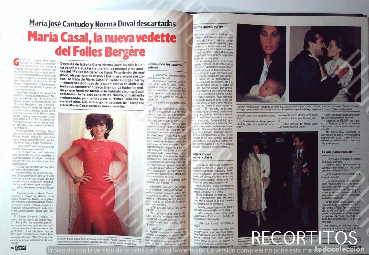 Cine: MARIA CASAL EL FOLIES BERGERE NORMA DUVAL MARIA JOSE CANTUDO UN DOS TRES 1 2 3