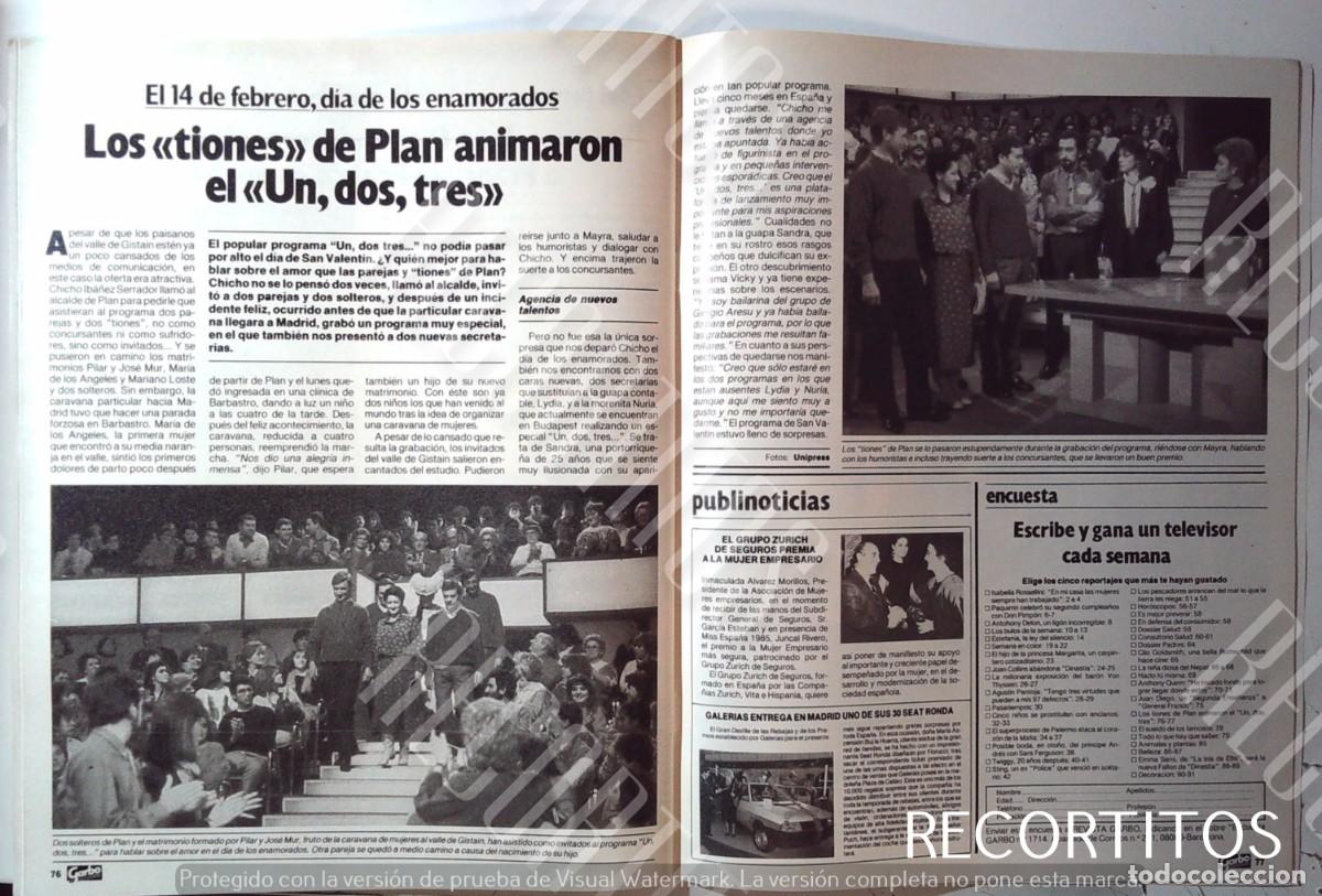 Cine: MAYRA GOMEZ KEMP UN DOS TRES 1 2 3 LOS TIONES DE PLAN JUNCAL RIVERO