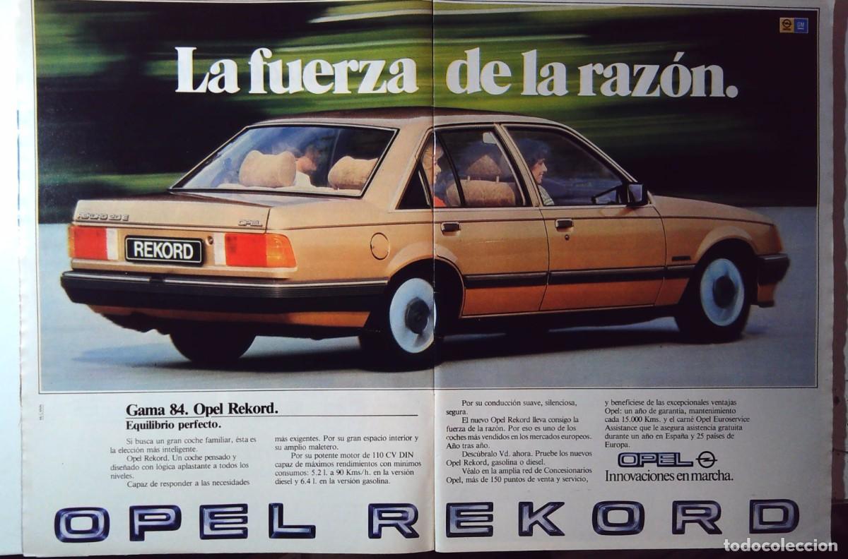 Cine: opel rekord anuncio publicidad 1983