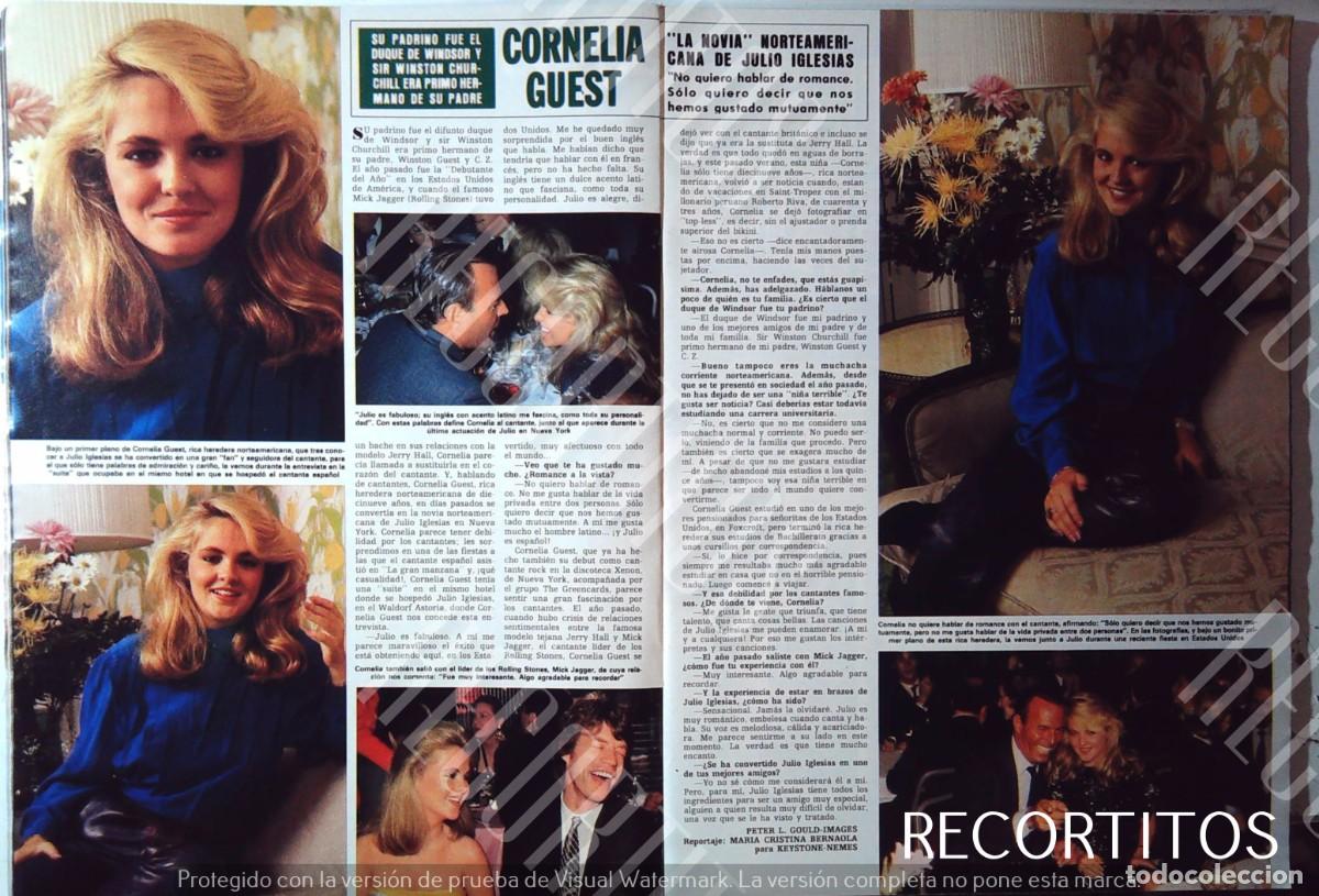 Cine: cornelia guest julio iglesias mick jagger the rolling stones