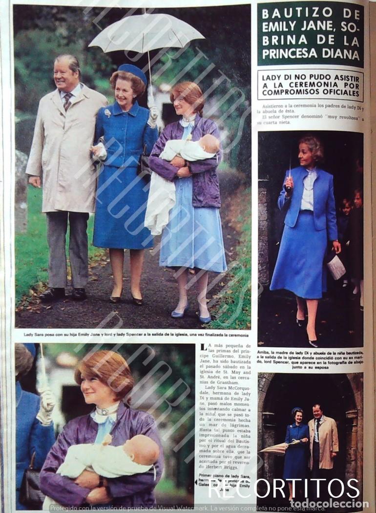 Cine: LADY DI DIANA DE GALES bautizo de emily jane
