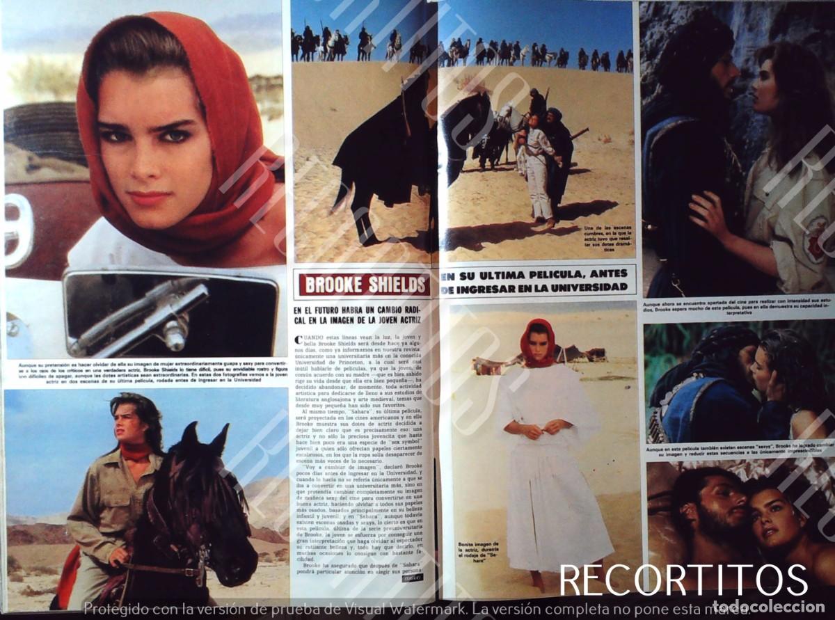 Cine: brooke shields sahara Lambert Wilson and Horst Buchholz