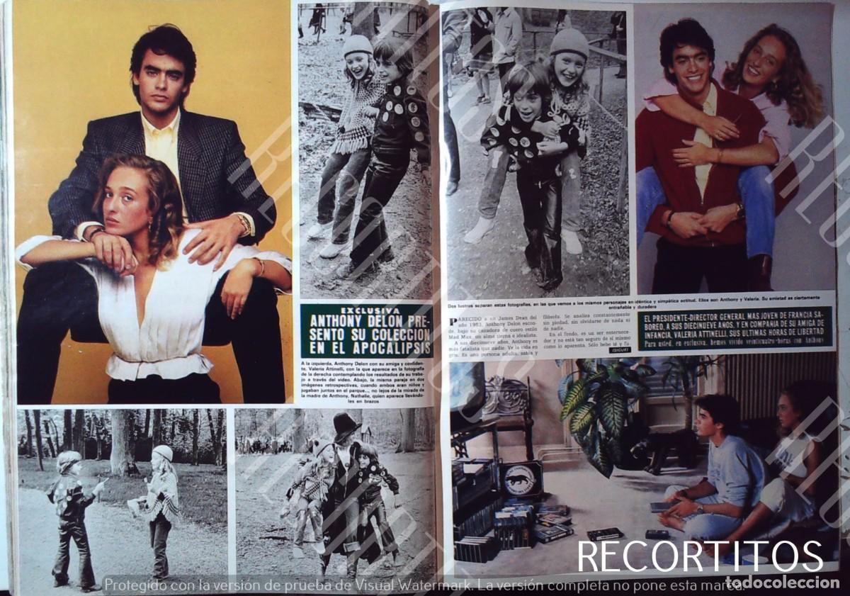 Cine: ANTHONY DELON VALERIE KAPRISKY nathalie delon coleccion moda en el apocalipsis