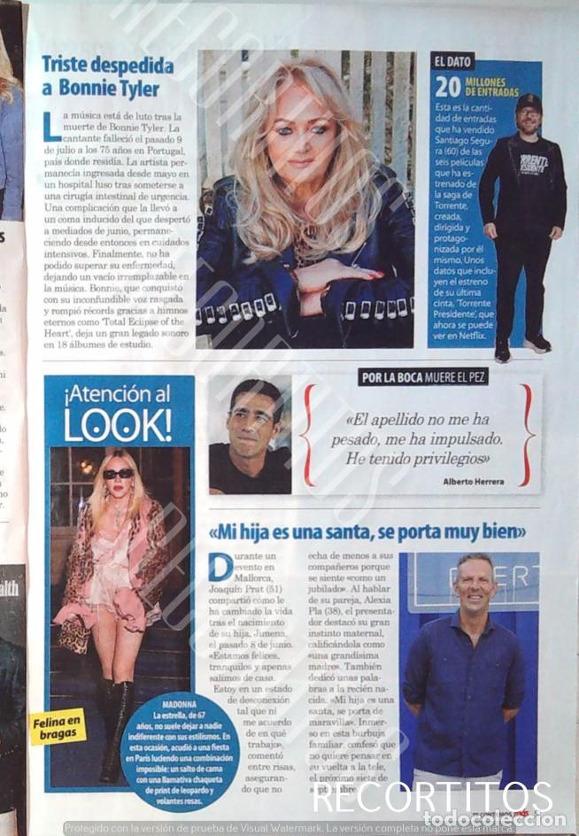 Cine: madonna confessions ii bonnie tyler santiaggo segura alberto herrera joaquin prat