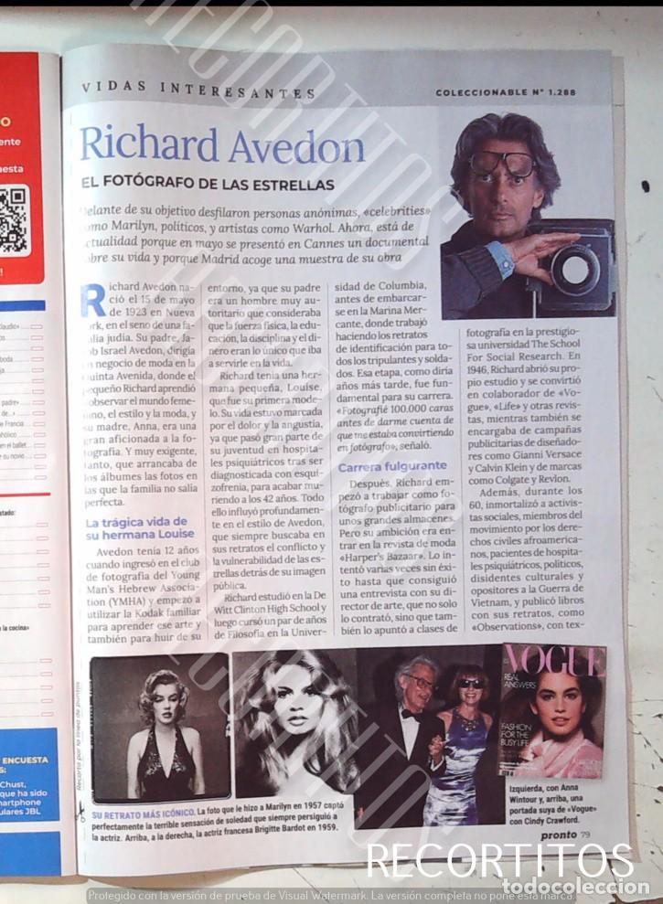 Cine: richard avendon marilyn monroe naomi campbell brigitte bardot cindy crawford audrey hepburn