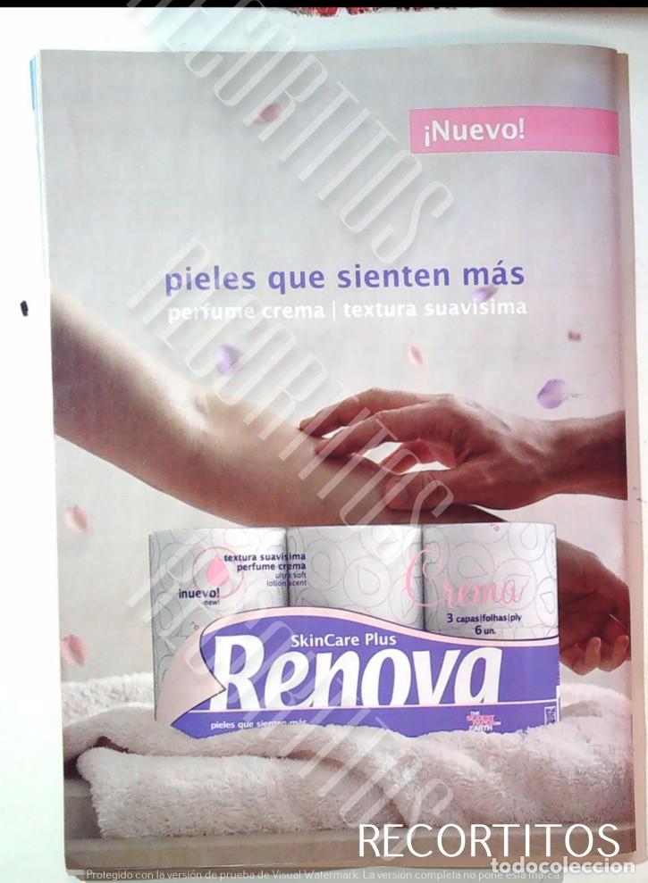 Cine: renova papel skin care plus anuncio publicidad