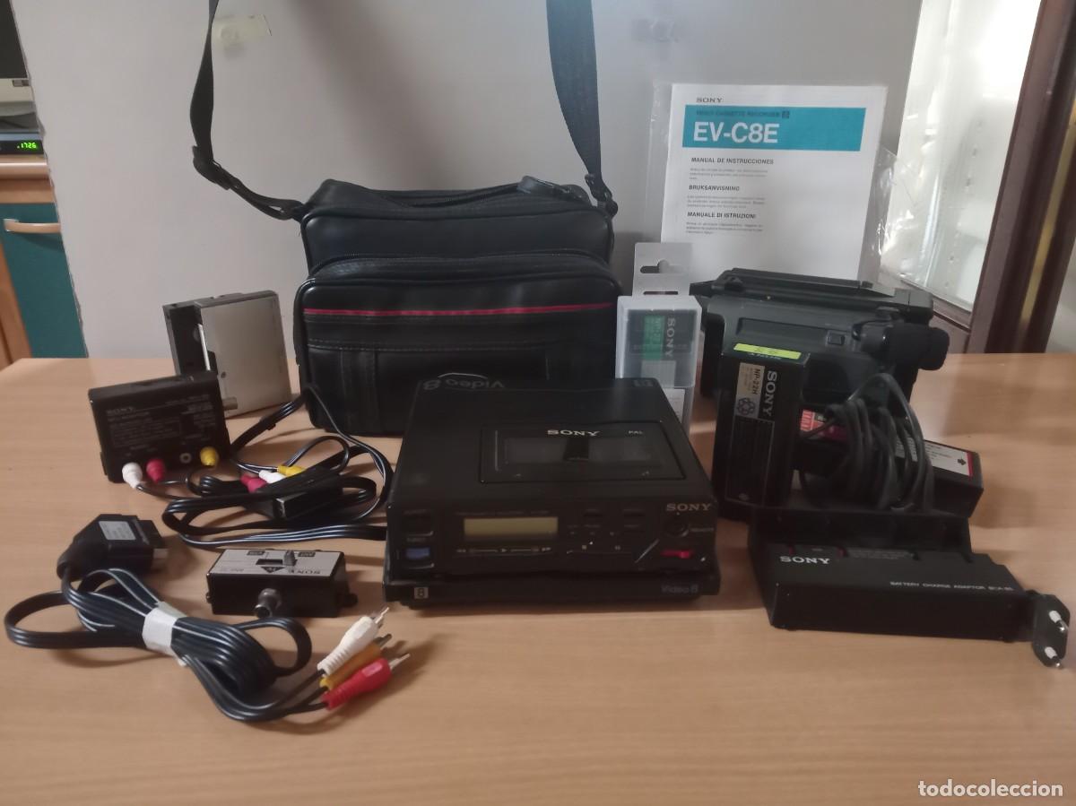 Cine: CONJUNTO DE EQUIPO DE GRABACION Y REPRODUCCION HAMDYCAM DE SONY-A&Ntilde;O 1985