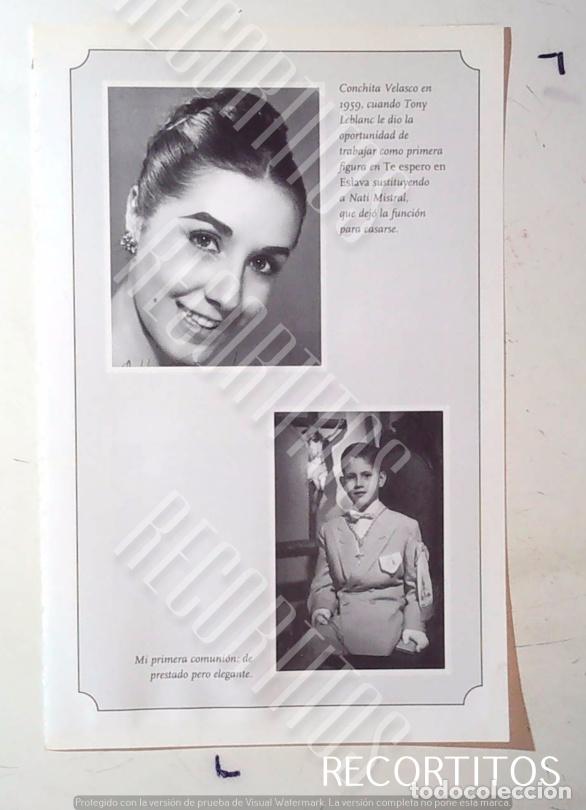 Cine: CV conchita velasco CONCHA hilario camacho