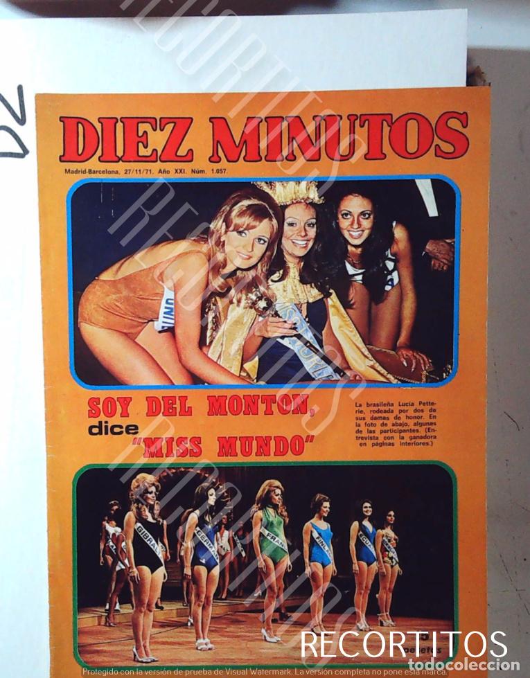 Cine: RECORTE PORTADA MISS MUNDO LUCIA PETTERIE