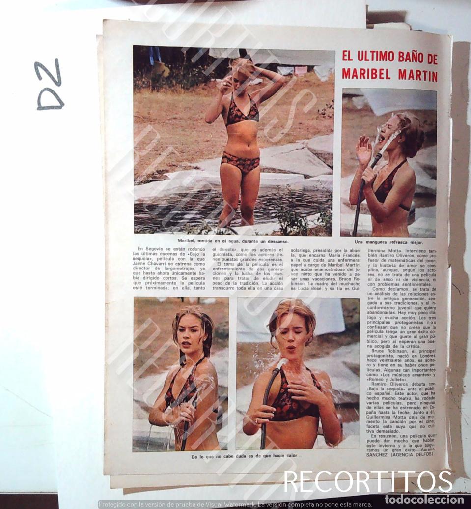 Cine: MANOLO ORANTES EN LA PLAYA BIKINI ROPA DE BA&Ntilde;O CASTELLON MARIBEL MARTIN