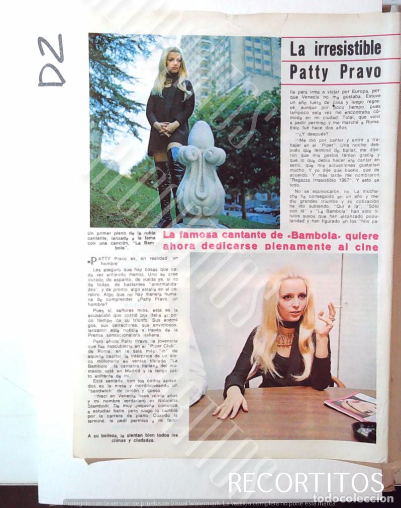 Cine: PATTY PRAVO PATTI PATY