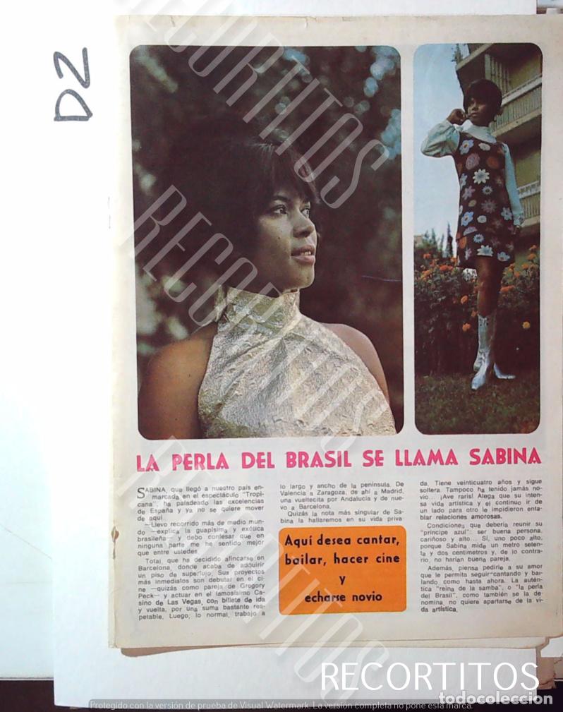 Cine: SABINA LA PERLA DE BRASIL