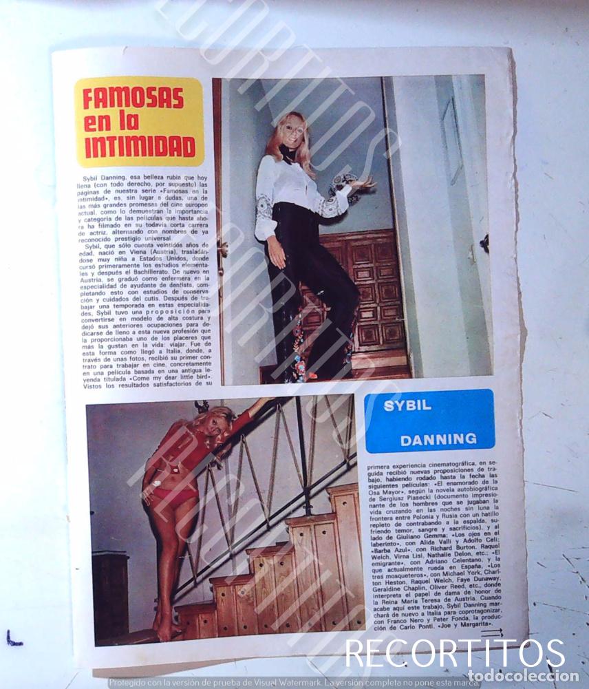 Cine: SYBIL DANNING EN LA INTIMIDAD