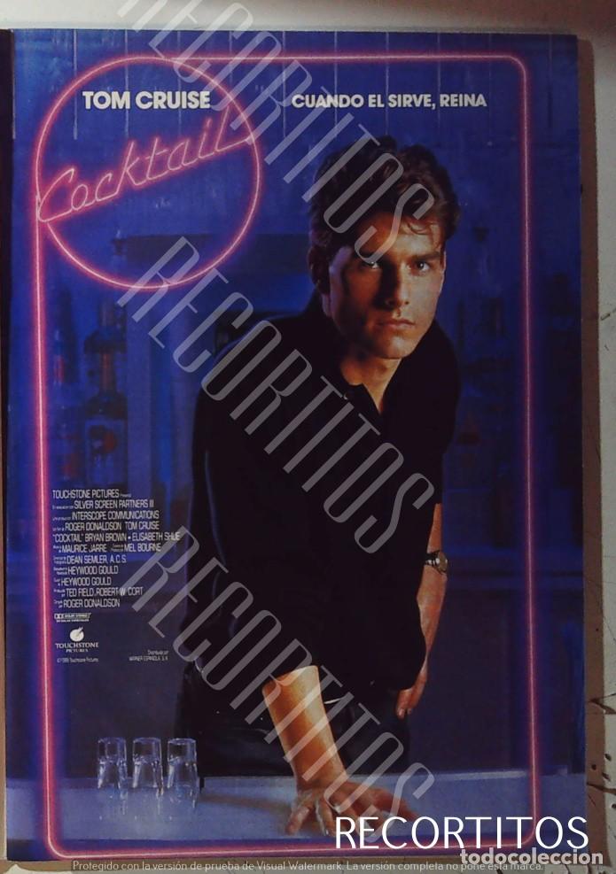 Cine: COCKTAIL TOM CRUISE ELIZABETH SHUE