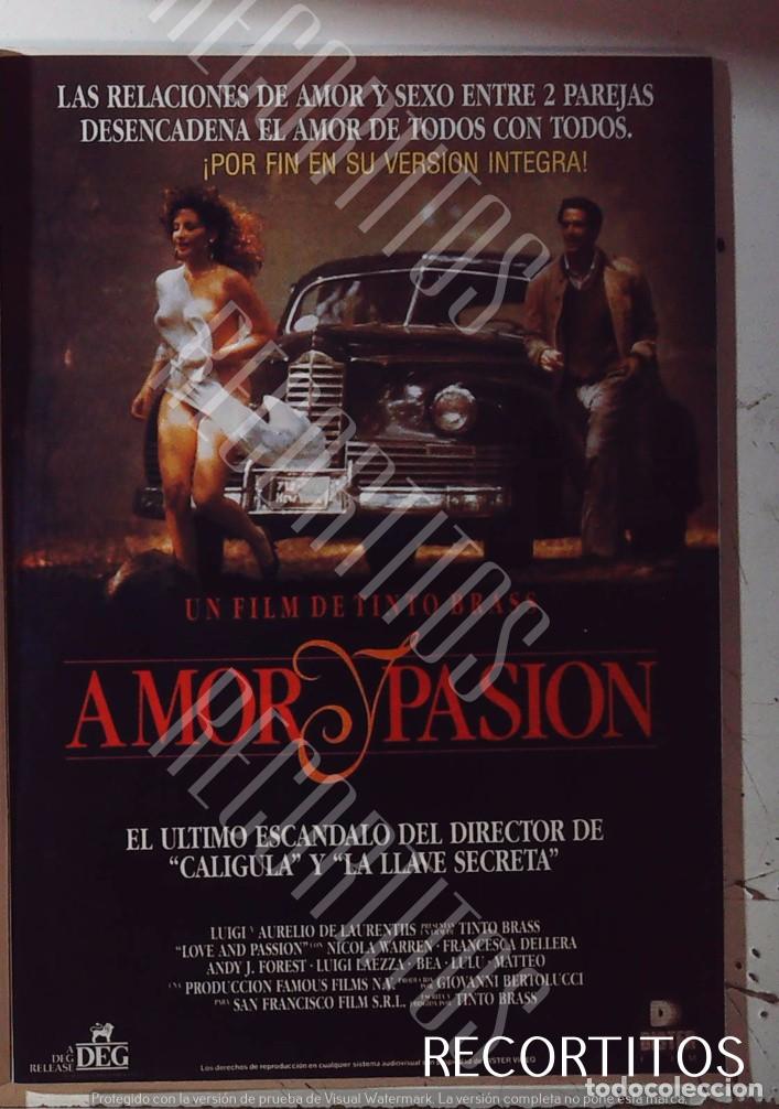 Cine: AMOR Y PASION FRANCESCA DELLERA TINTO BRASS