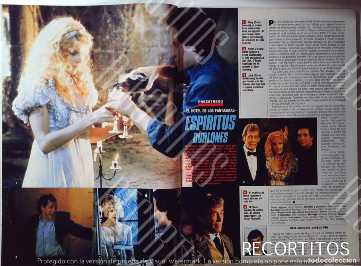 Cine: EL HOTEL DE LOS FANTASMAS DARYL HANNAH PETER OTOOLE STEVE GUTTENBERG