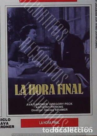 Cine: la hora final ava gardner gregory peck anthony perkins fred astaire