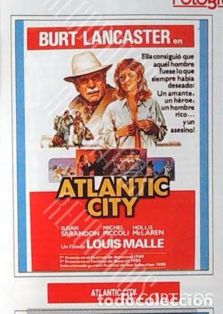 Cine: ATLANTIC CITY SUSAN SARANDON MICHEL PICCOLI LOUIS MALLE