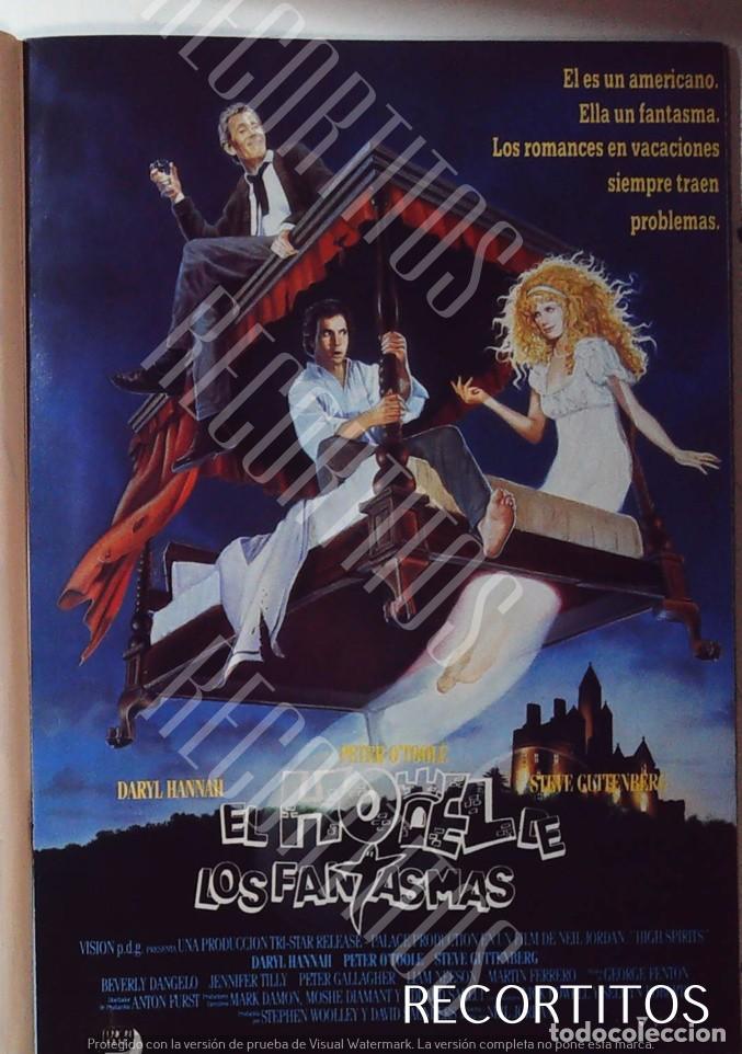 Cine: EL HOTEL DE LOS FANTASMAS DARYL HANNAH PETER OTOOLE STEVE GUTTENBERG