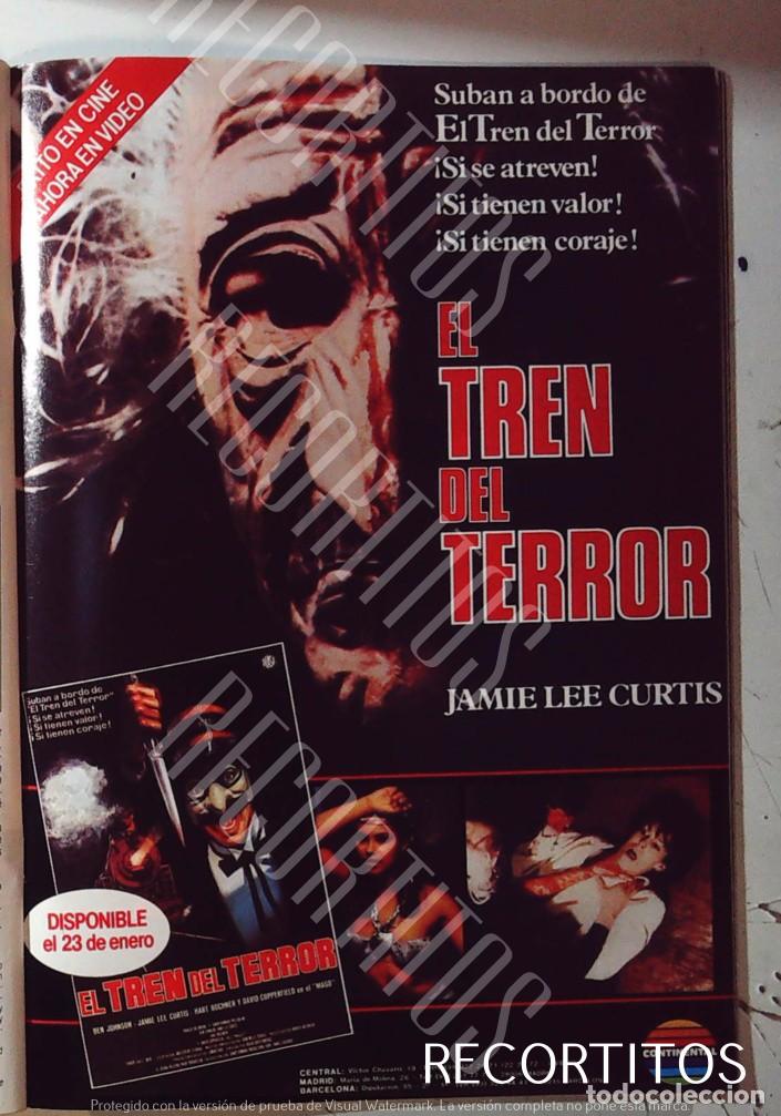 Cine: EL TREN DEL TERRO JAMIE LEE CURTIS