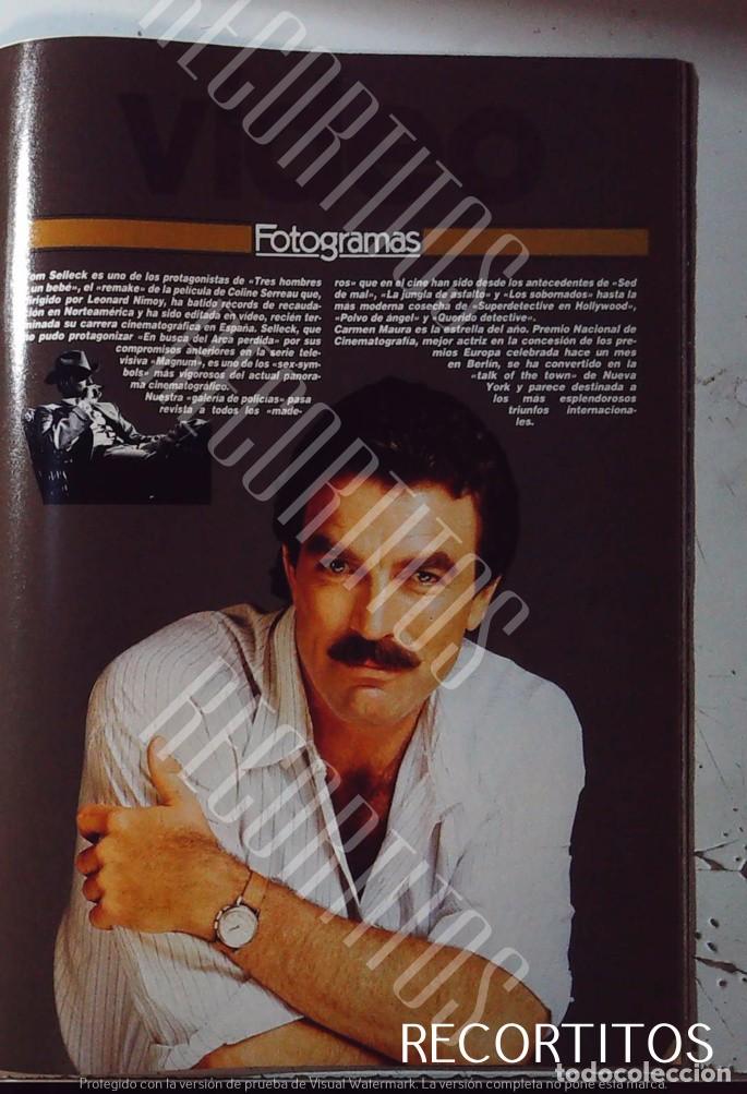 Cine: TOM SELLECK MAGNUM JAMES WOODS