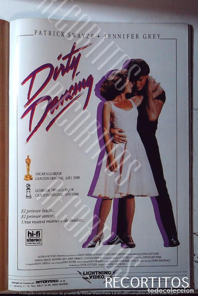 Cine: DIRTY DANCING PATRICK SWAYZE JENNIFER GREY