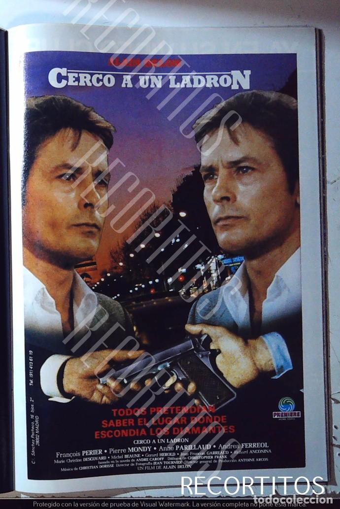 Cine: CERCO A UN LADRON ALAIN DELON ANNE PARILLAUD