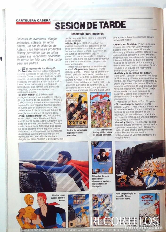Cine: STAR WARS DROIDS SUPERMAN ASTERIX PIPPI CALZASLARGAS LAUREL Y HARDY KUNG FU KIDS