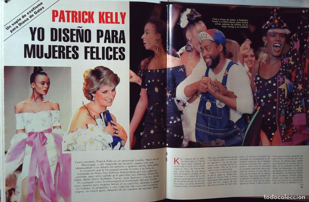 Cine: patrick kelly grace jones lady di jane seymour kathleen turner