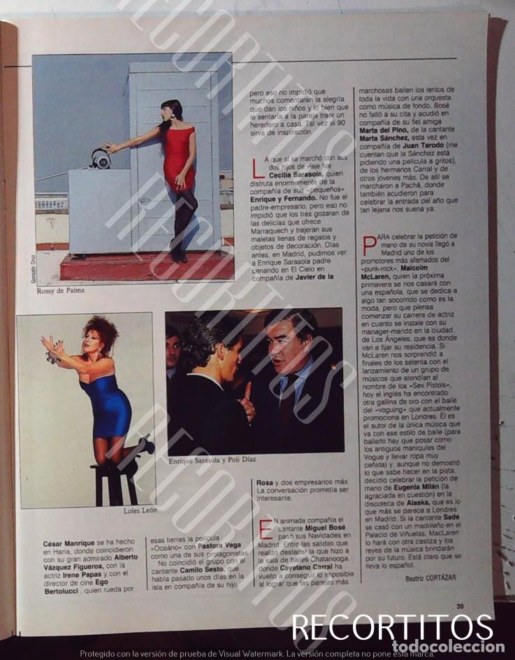 Cine: rossy de palma ROSY ROSIE ROSI LOLES LEON POLI DIAZ ENRIQUE SARASOLA