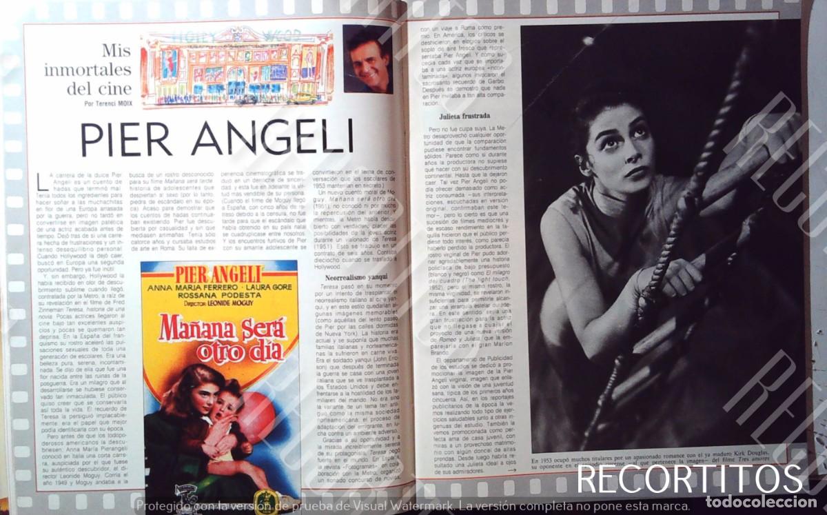 Cine: PIER ANGELI MIS INMORTALES DEL CINE TERENCI MOIX JAMES DEAN JOHN ERICSON