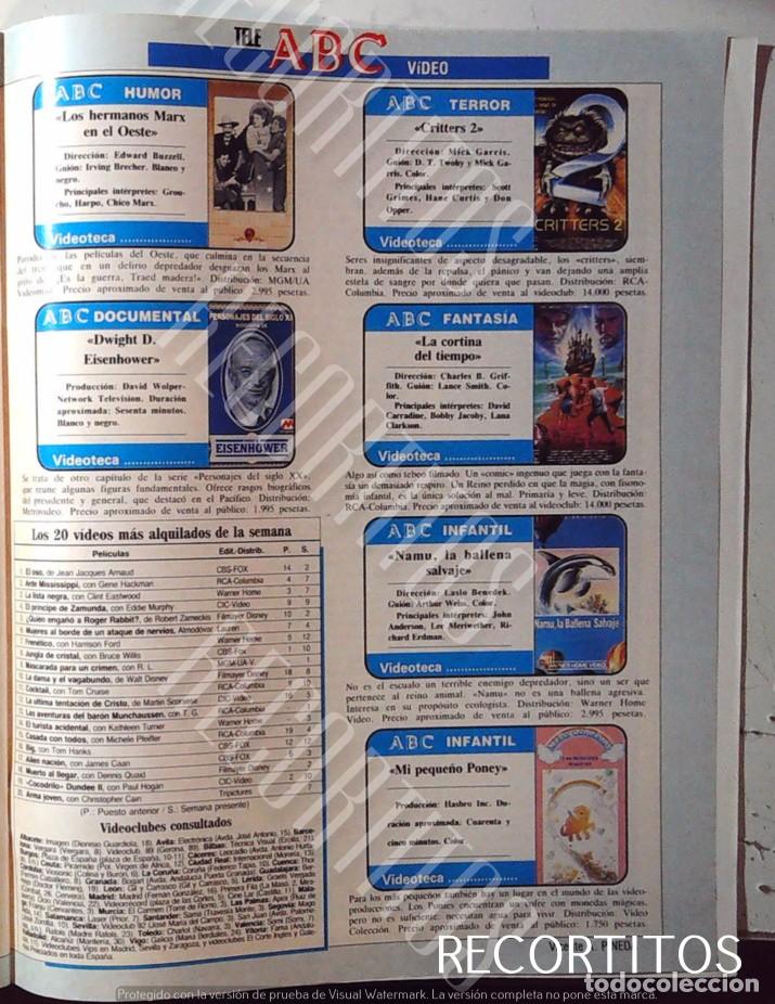 Cine: MI PEQUE&Ntilde;O PONY LANZAMIENTO EN VIDEO VHS CRITTERS 2 LOS HERMANOS MARX NAMU LA BALLENA SALVAJE LA COR