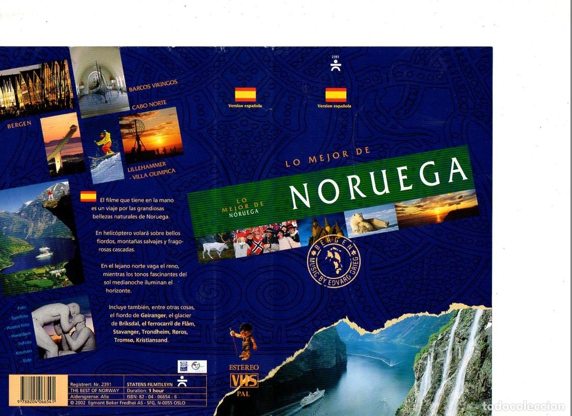 Cine: LO MEJOR DE NORUEGA: DOCUMENTAL CARATULA VHS NO VIDEO