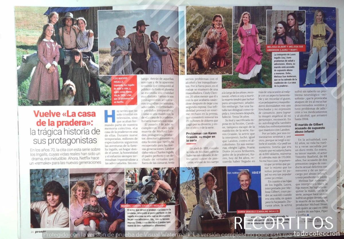 Cine: LA CASA DE LA PRADERA KAREN GRASSLE MICHAEL LANDON MELISSA GILBERT SUE ANDERSON VICTOR FRENCH