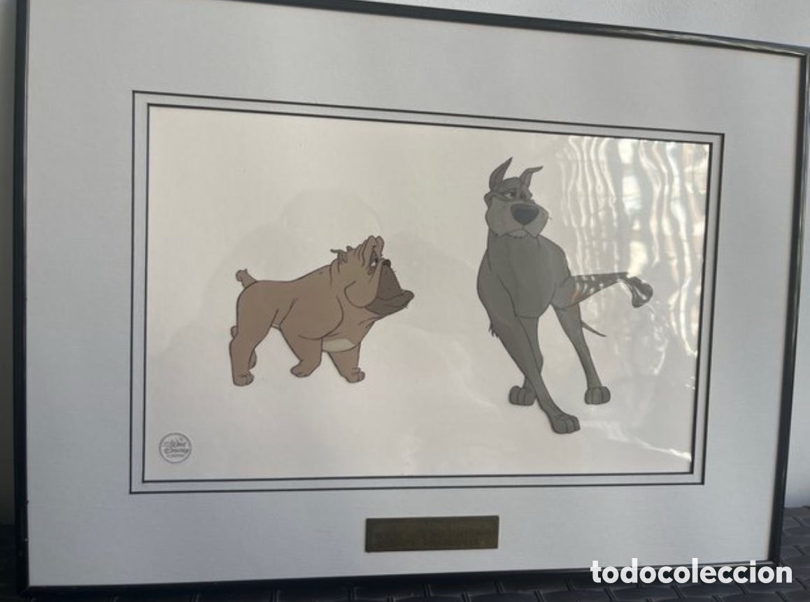 Cine: Dibujo original Walt Disney certificado