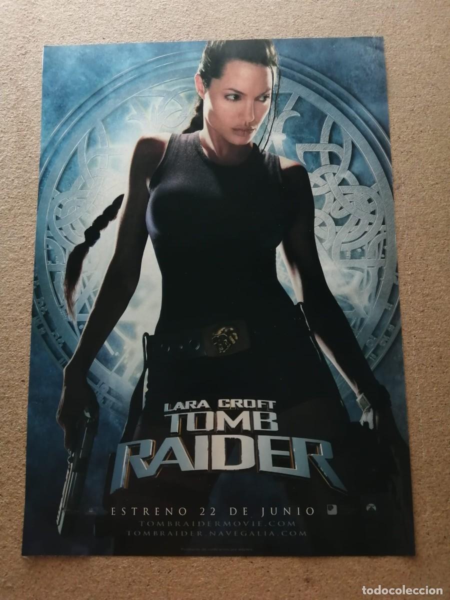 Cine: ANUNCIO CINE. LARA CROFT, TOMB RAIDER (ANGELINA JOLIE)