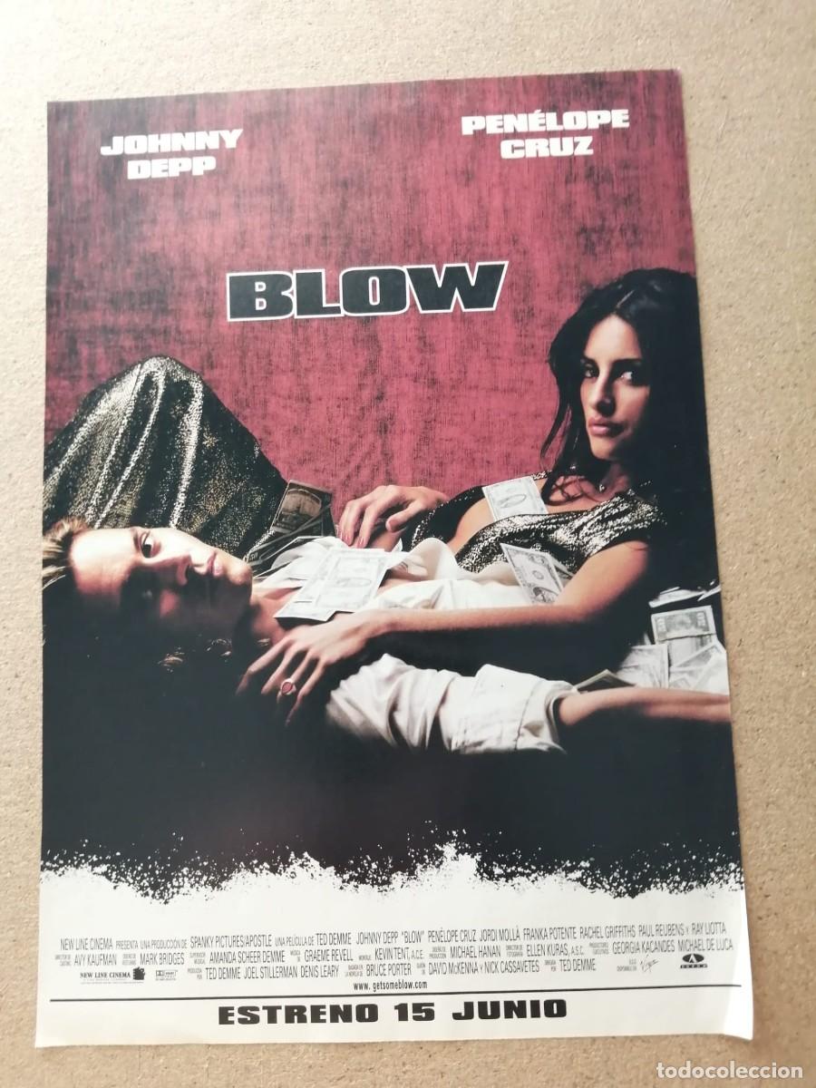 Cine: ANUNCIO CINE. BLOW (JOHNNY DEPP - PENELOPE CRUZ)