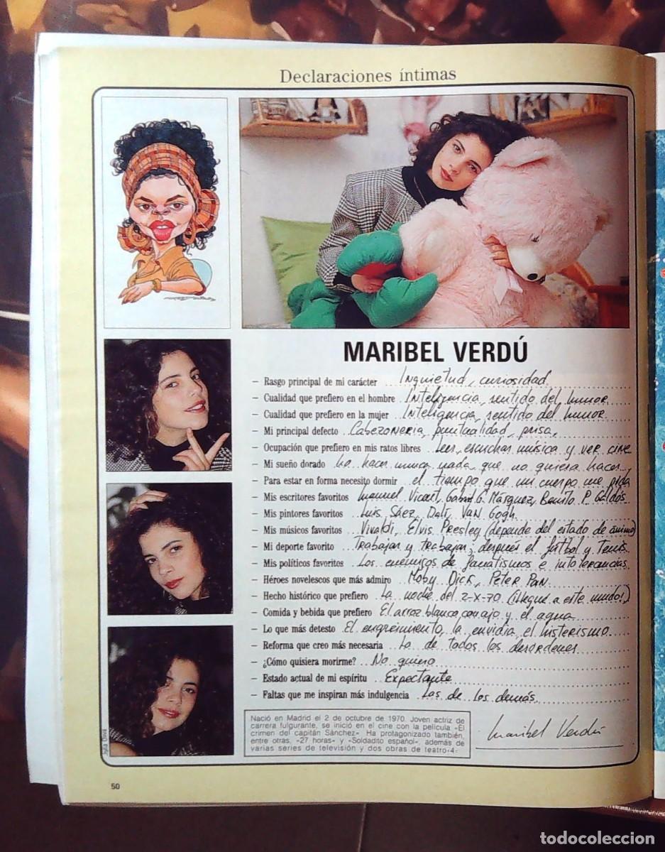 Cine: maribel verdu declaraciones intimas