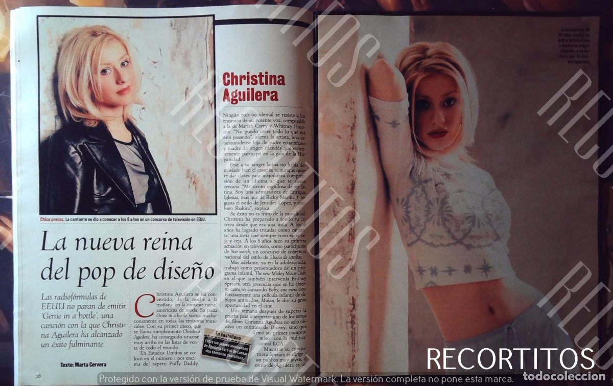 Cine: reportaje 1999 cristina aguilera christina