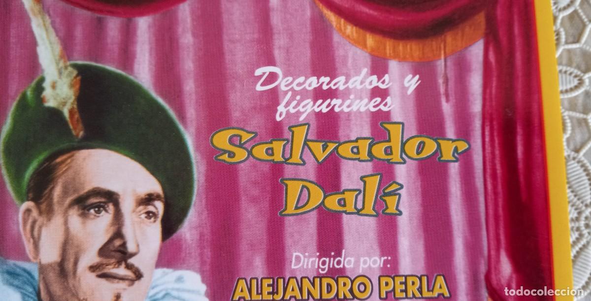 Cine: car&aacute;tula vhs 1999 de la pel&iacute;cula con la obra de Don Juan Tenorio con decorados de Salvador Dal&iacute;