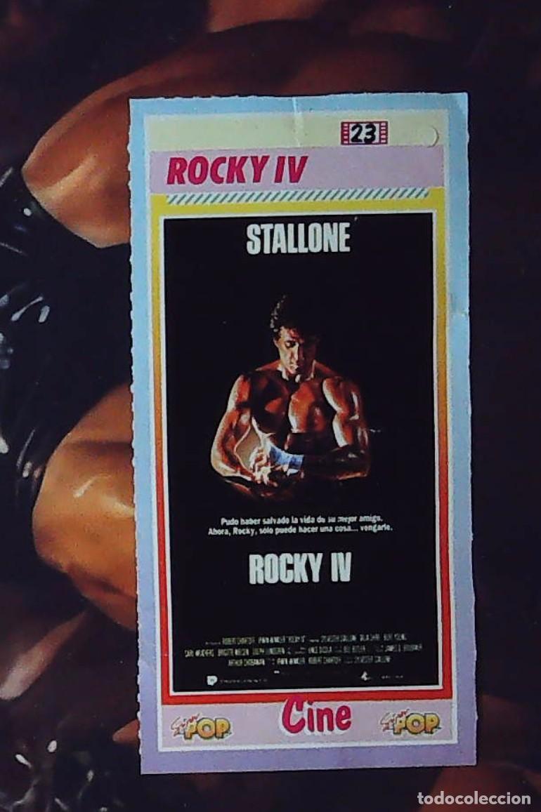 Cine: rocky 4 sylvester stallone ficha super pop dolph lundgren brigitte nielsen