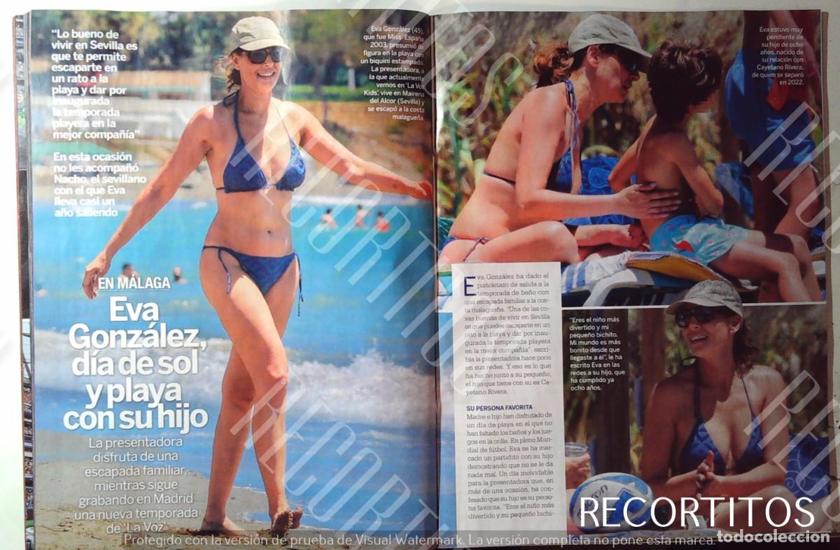 Cine: EVA GONZALEZ MISS ESPA&Ntilde;A en la playa