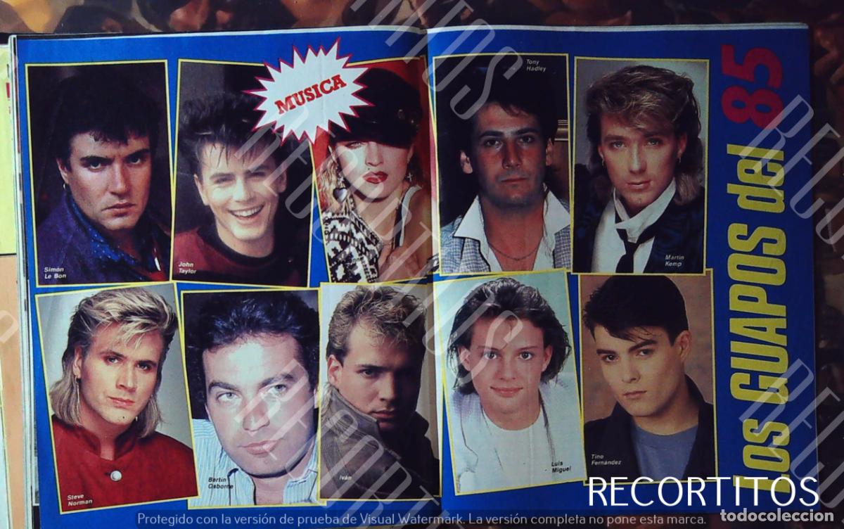 Cin&eacute;ma: SIMON LE BON DURAN DURAN madonna steve norman luis miguel tino fernandez parchis martin kemp john t